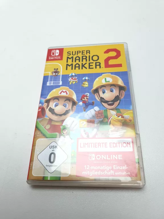 GRA NINTENDO SWITCH SUPER MARIO MAKER 2