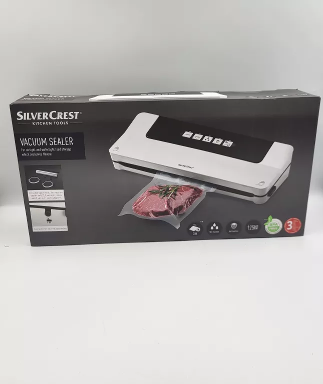 SILVERCREST ZGRZEWARKA PRÓŻNIOWA SV 125 C7 #FABRYCZNIE ZAPAKOWANA
