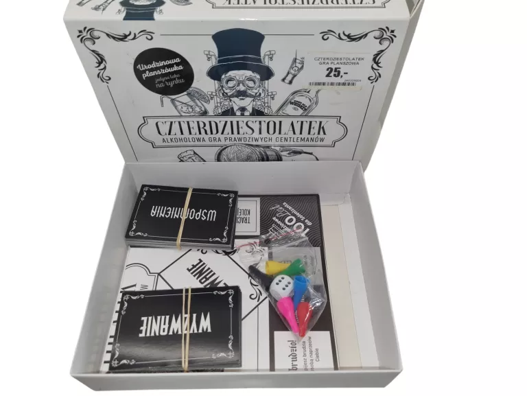 CZTERDZIESTOLATEK GRA PLANSZOWA NA IMPREZĘ
