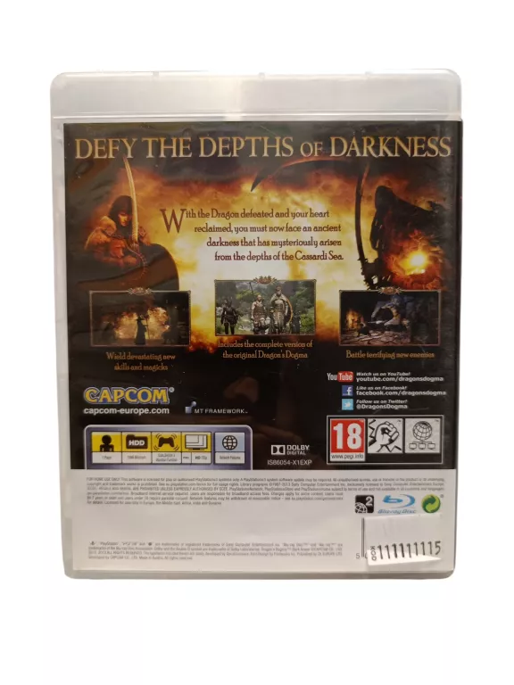 GRA NA PS3 DRAGON'S DOGMA DARK ARISEN