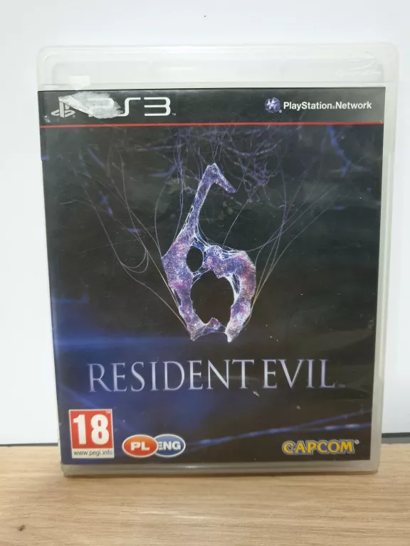 PLAYSTATION 3:  RESIDENT EVIL 6