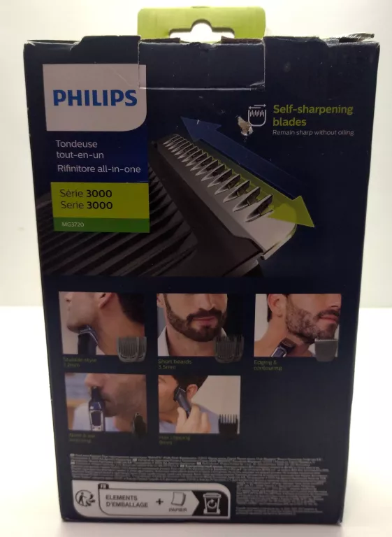 TRYMER PHILIPS MULTIGROOM SERIES 3000 7W1 MG3720/15