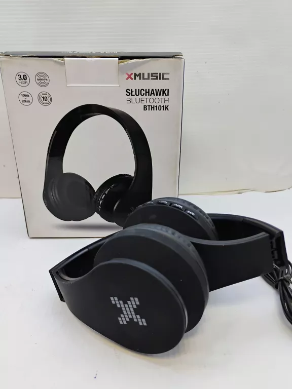 SLUCHAWKI XMUSIC BTH101K KOMPLET