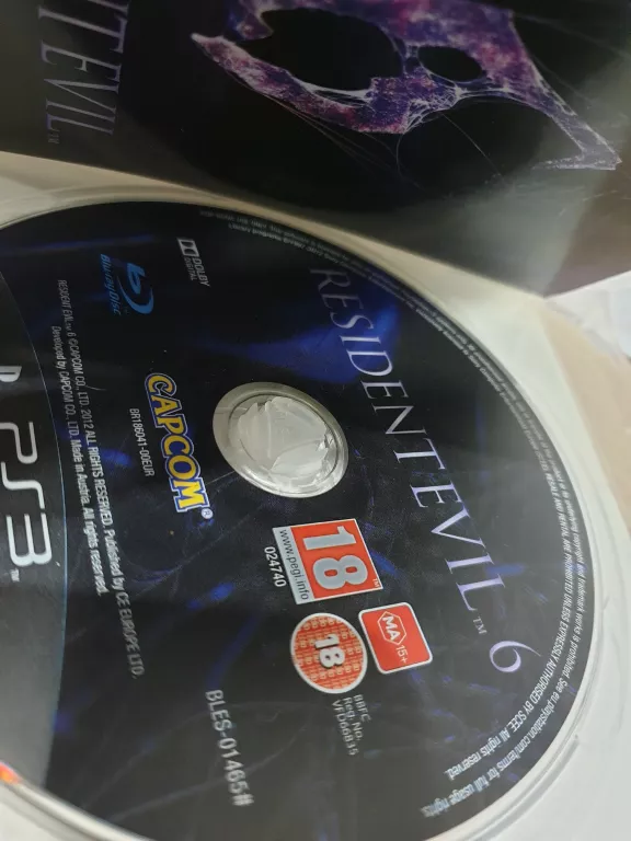 PLAYSTATION 3:  RESIDENT EVIL 6