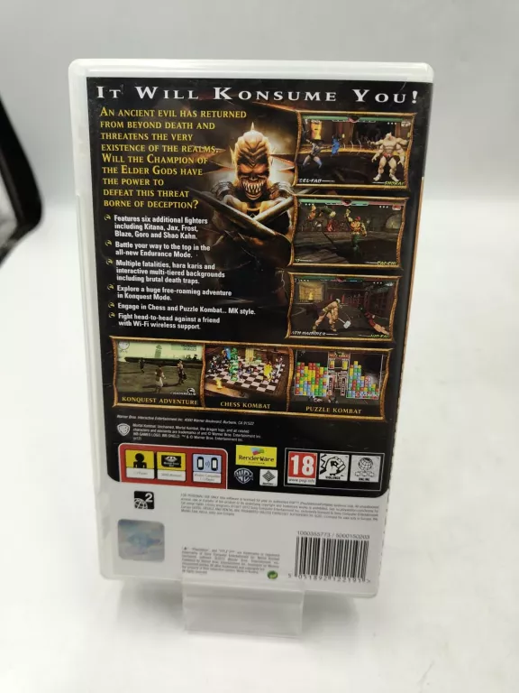 GRA PSP  MORTAL KOMBAT UNCHAINED