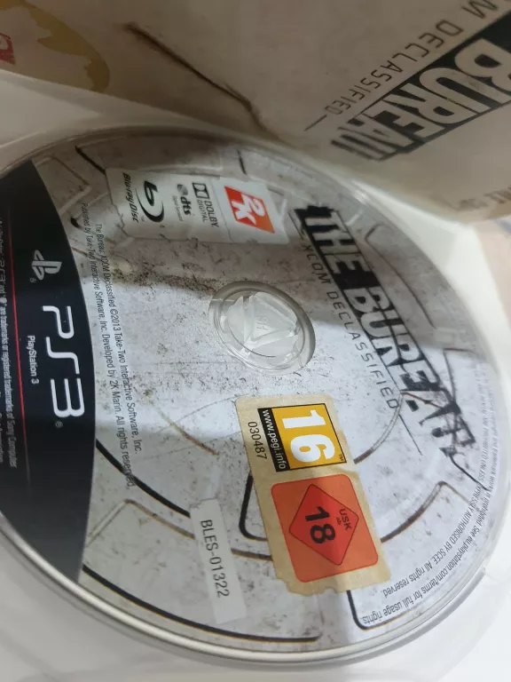PLAYSTATION 3: THE BUREAU XCOM DECLASSIFIED