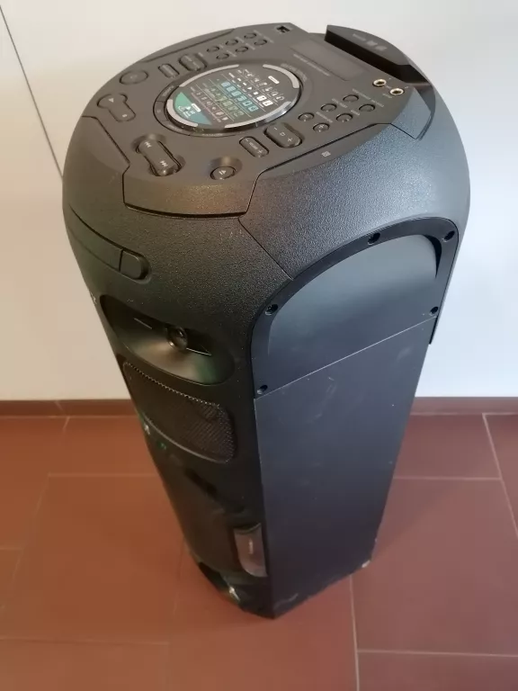 GŁOŚNIK - SONY MHC-V420 / 115W / BLUETOOTH / CD/DVD / KARAOKE / ŚWIATŁA B/