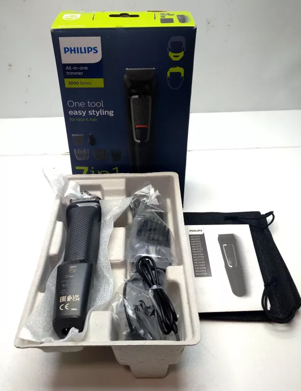 TRYMER PHILIPS MULTIGROOM SERIES 3000 7W1 MG3720/15