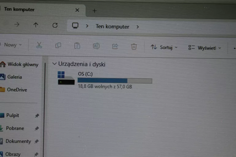LAPTOP ASUS L410M WIN11/128GB/4GB Z ŁADOWARKĄ