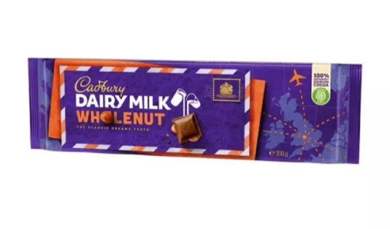 CZEKOLADA MLECZNA CADBURY DAIRY MILK WHOLENUT 300G CAŁE ORZECHY!