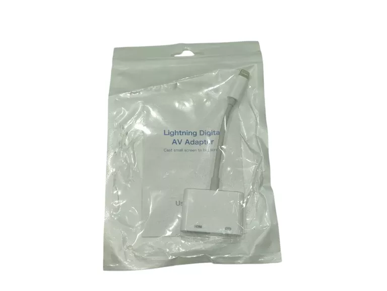 PRZEJŚCIÓWKA IPHONE - HDMI LIGHTNING DIGITAL AV ADAPTER