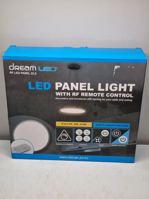 PANEL LED DREAM LED RF 22,5CM