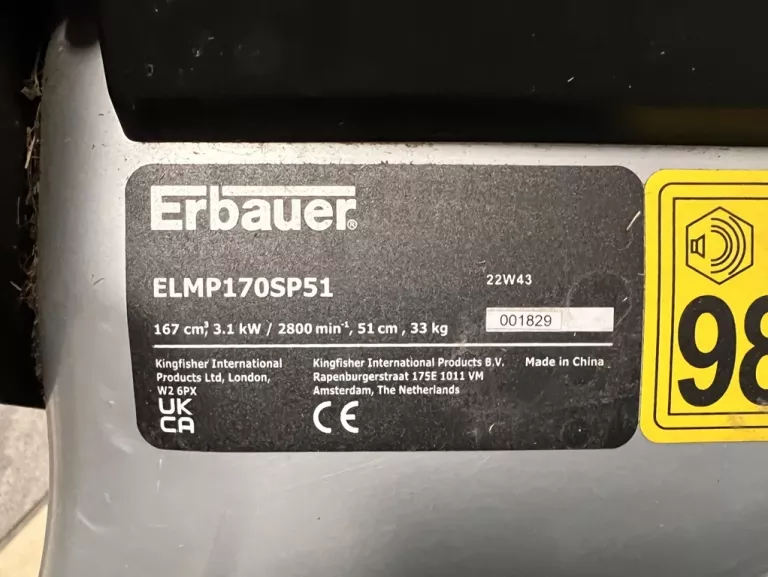 KOSIARKA SPALINOWA Z NAPĘDEM ERBAUER GCV170 51 CM GW 2025!