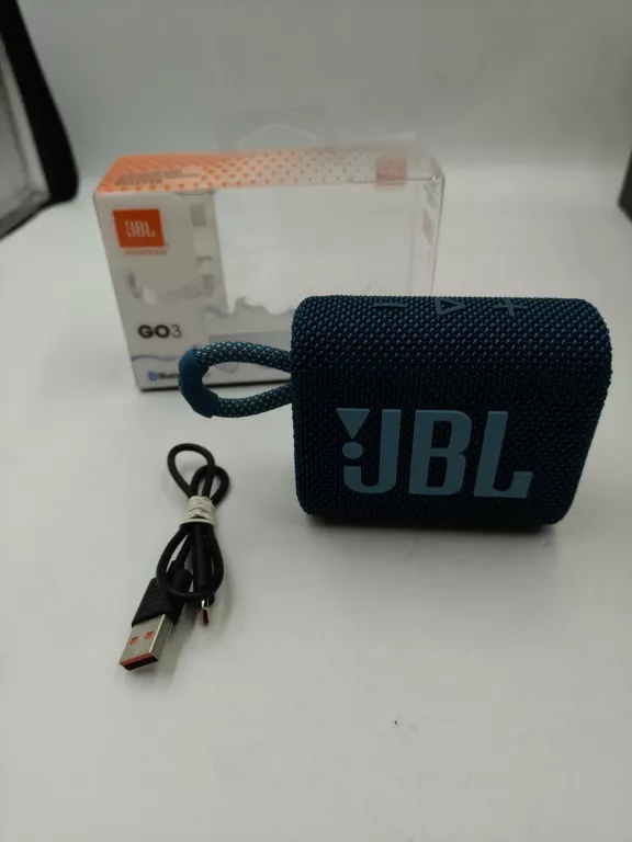 GŁOŚIK JBL GO3 NIEBIESKI PUDEŁKO