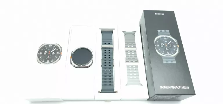 SMARTWATCH SAMSUNG GALAXY WATCH ULTRA KOMPLET 47MM LTE SREBRNY ESIM GPS