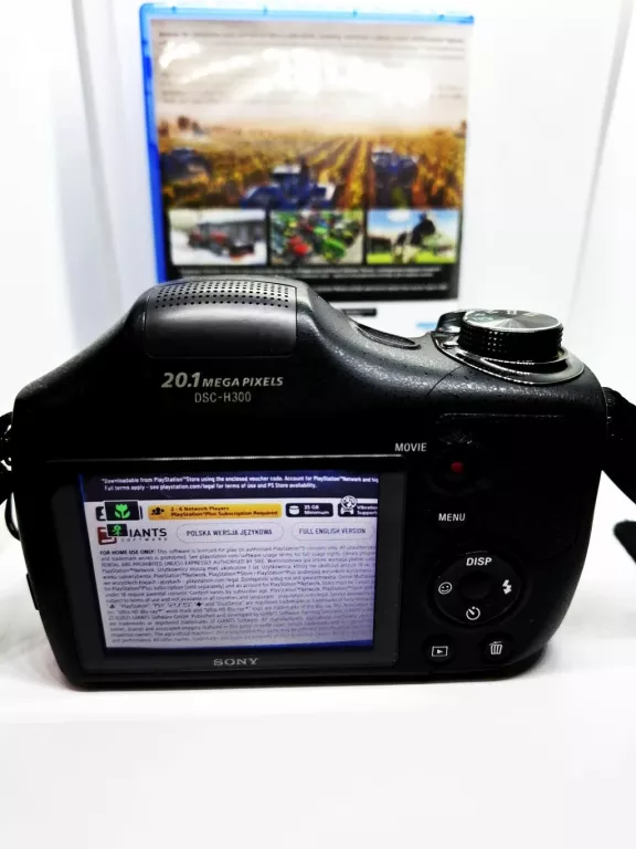 APARAT CYFROWY SONY CYBER-SHOT DSC-H300 3,0-5,9/4,5-157,5/X35