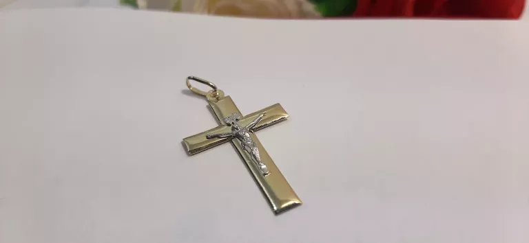 ZŁOTA ZAWIESZKA KRZYŻ 1,57G 585
