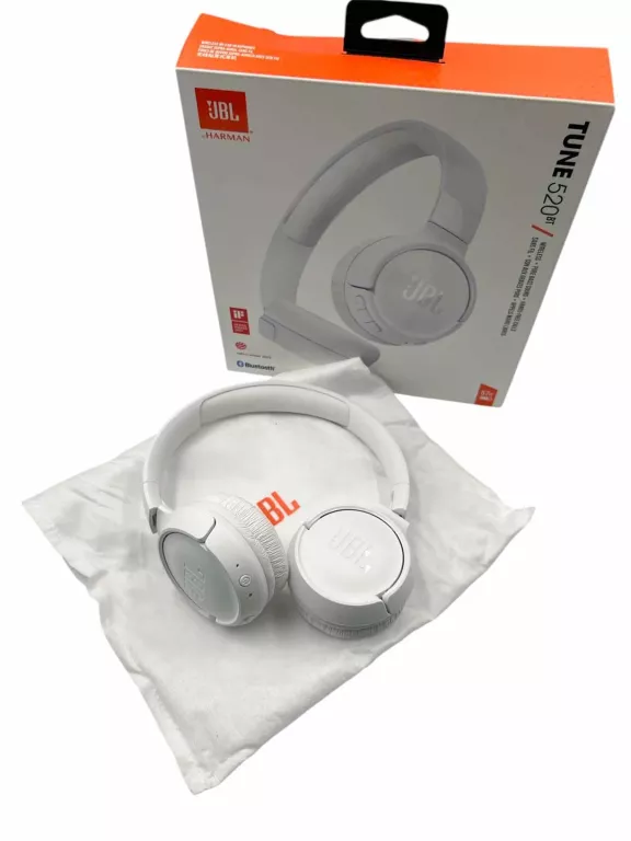 SŁUCHAWKI NAUSZNE JBL TUNE 520BT BIAŁY