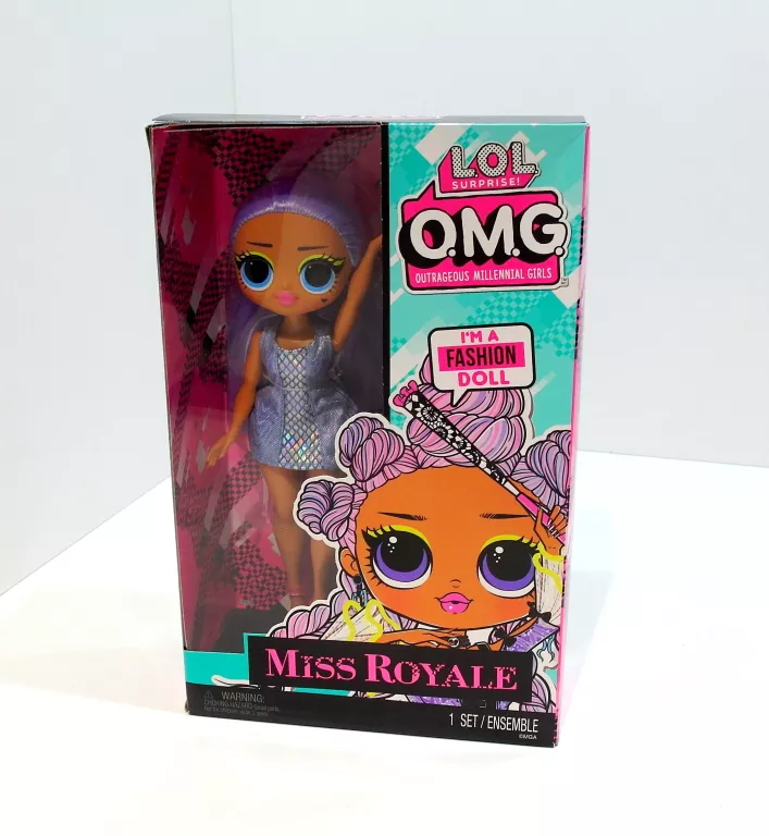 LOL SURPRISE OMG FASHION DOLL LALKA MODOWA MISS ROYALE MODELKA