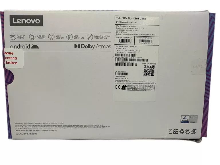 TABLET LENOVO TAB M10 PLUS