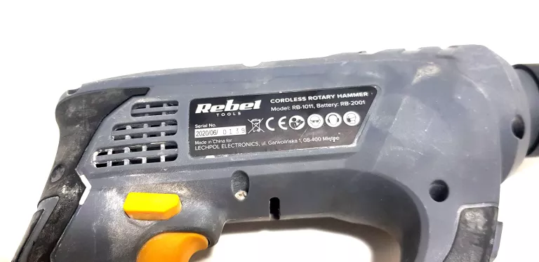 WIERTARKA UDAROWA AKUMULATOROWA REBEL RB-1011 20V+ AKUMULATOR 2,0AH
