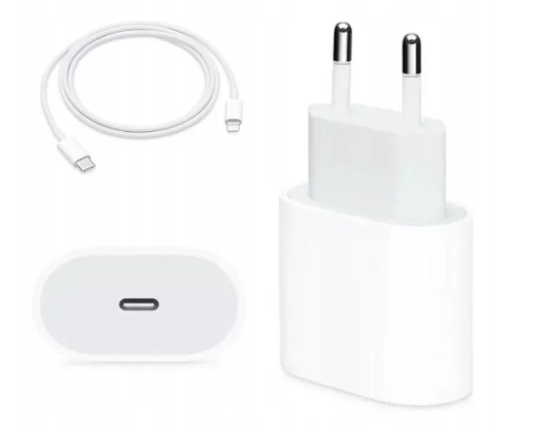 SZYBKA ŁADOWARKA 20W USB C DO IPHONE 5 6 7 8 X 11 12 13 14 PRO MAX MINI