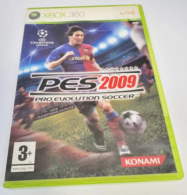 GRA 15 PES 2009 XBOX 360