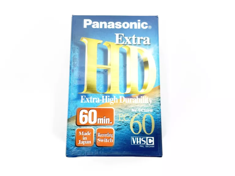 KASETA VHS-C PANASONIC EXTRA HD EC-60 OKAZJA