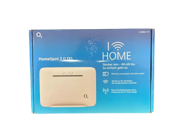 ROUTER O2 HOMESPOT 2 (LTE) HOME SPOT II WLAN KOMPLET