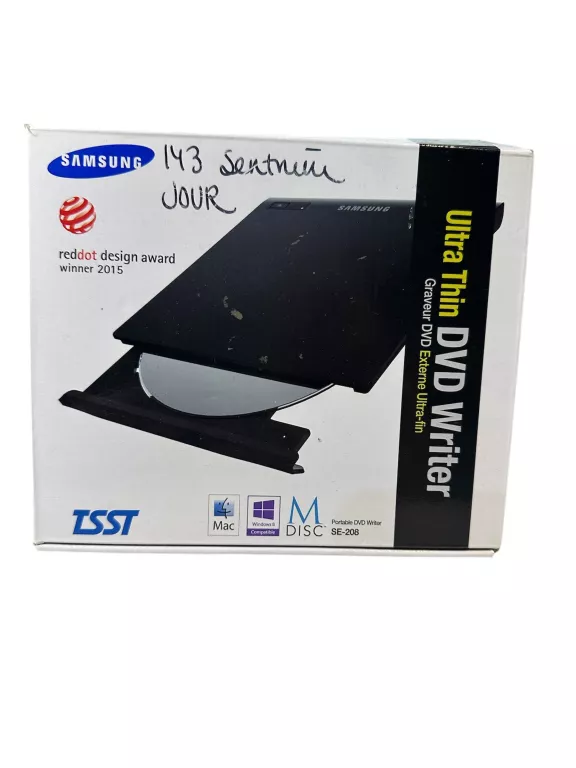PRZENOŚNA NAGRYWARKA DVD SAMSUNG SE208GB