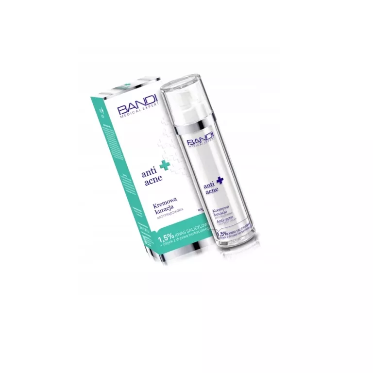 BANDI MEDICAL EXPERT ANTI-ACNE, KREMOWA KURACJA ANTYTRĄDZIKOWA 1,5% KWAS