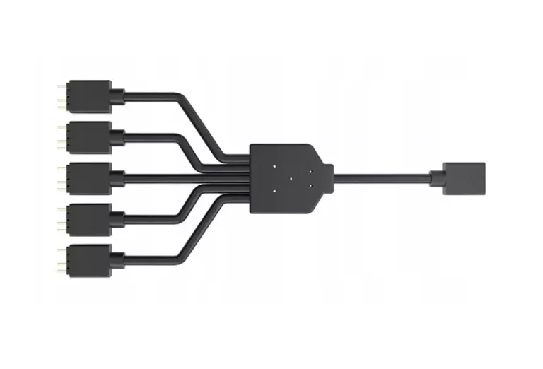 COOLER MASTER 3-PIN ARGB 1-5 SPLITTER (MFX-AWHN-1NNN5-R1)