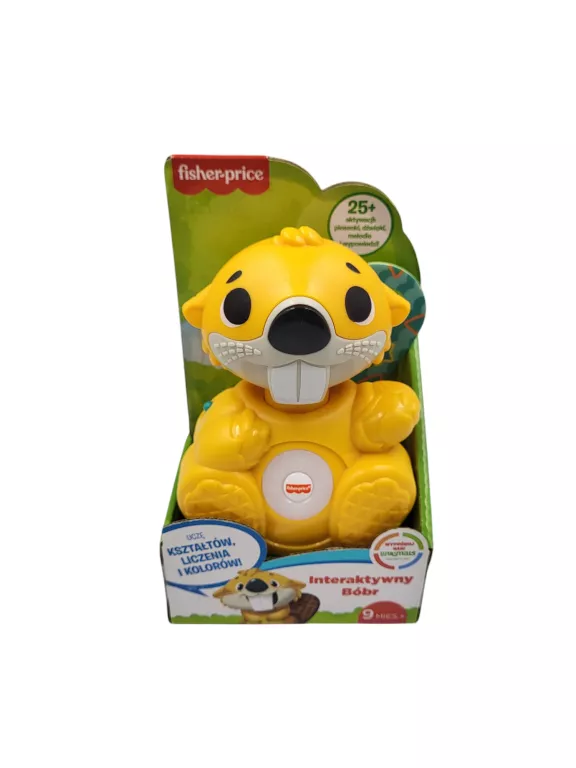 ZABAWKA FISHER PRICE LINKIMALS INTERAKTYWNY BÓBR