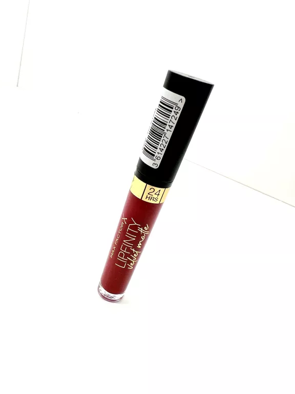 MAX FACTOR LIPFINITY VELVET MATTE SZMINKA CZERWONY MATOWY 3,5 ML