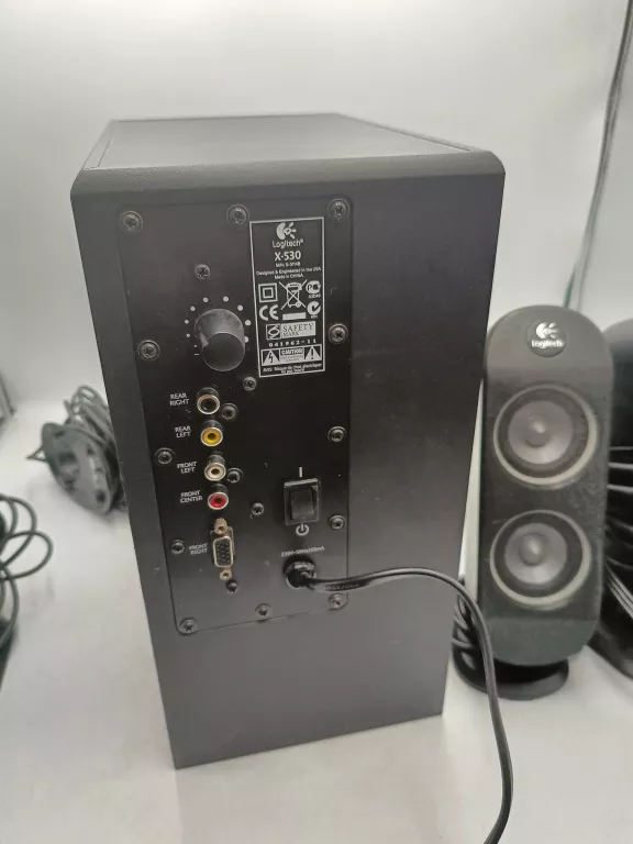 ZESTAW GŁOŚNIKÓW KOMPUTEROWYCH LOGITECH X530 5.1