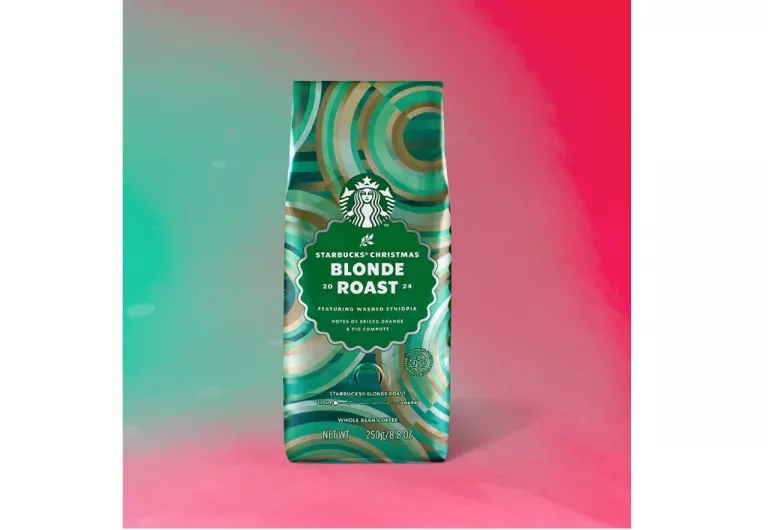 STARBUCKS CHRISTMAS BLONDE ROAST 2024 KAWA PEŁNOZIARNISTA 250G