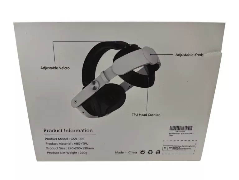 REGULOWANY PASEK NA GŁOWĘ GSV-005 DO OCULUS META QUEST 3