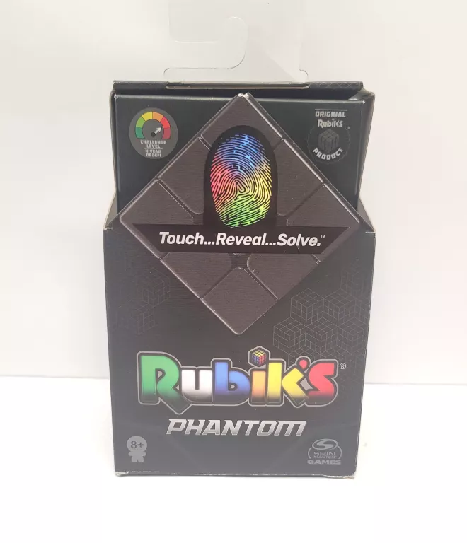 KOSTKA RUBIKA 3X3 PHANTOM OKRYWANIE KOLORU POD WPŁYWEM DOTYKU 20137861