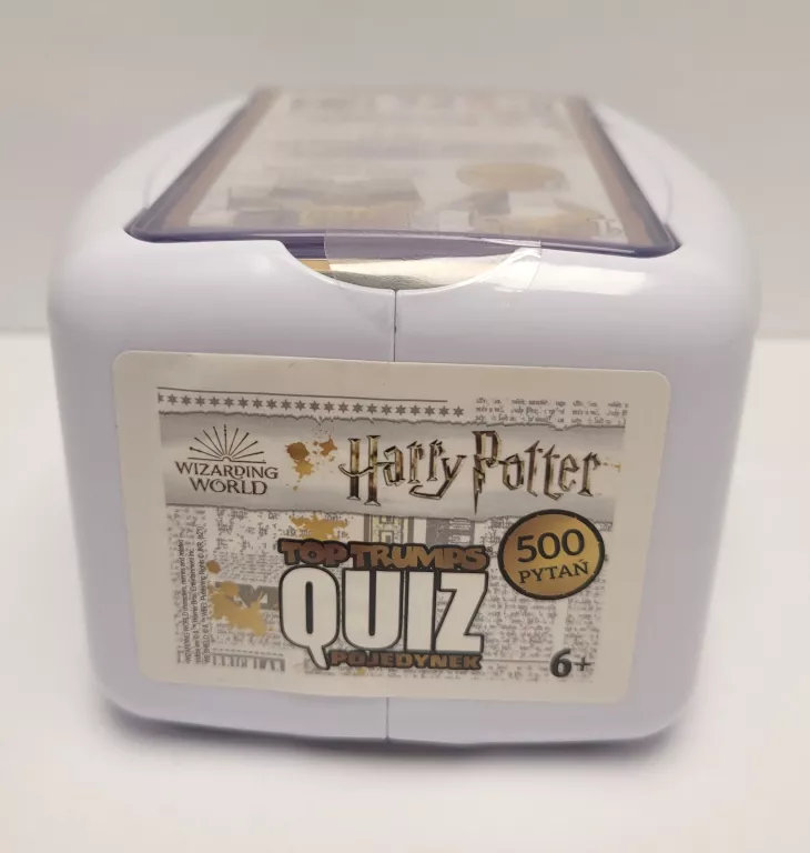 GRA KARCIANA TOP TRUMPS QUIZ HARRY POTTER