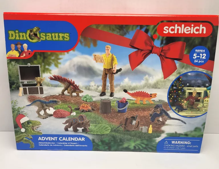 KALENDARZ ADWENTOWY DINOZAURY 98984 - SCHLEICH