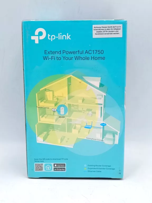 WZMACNIACZ SIECI WIFI TP-LINK RE455 AC1750