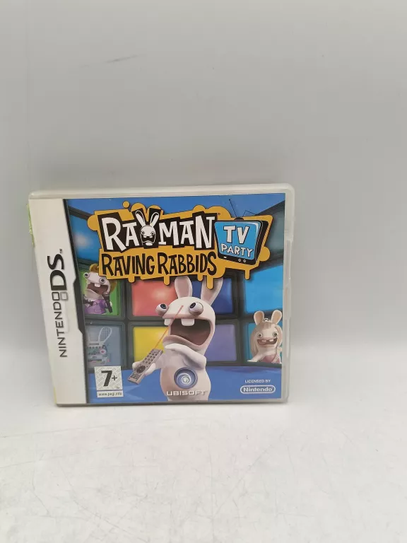 GRA NA NINTENDO DS RAYMAN RAVING RABBIDS TV PARTY