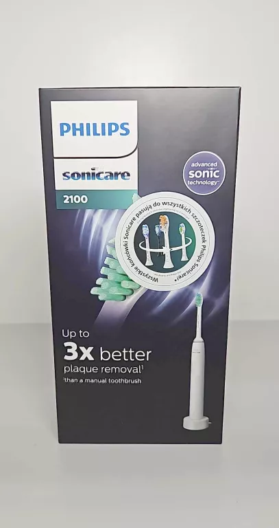 SCZOTECZKA SONICZNA PHILIPS SONICARE 2100/PUDEŁKO