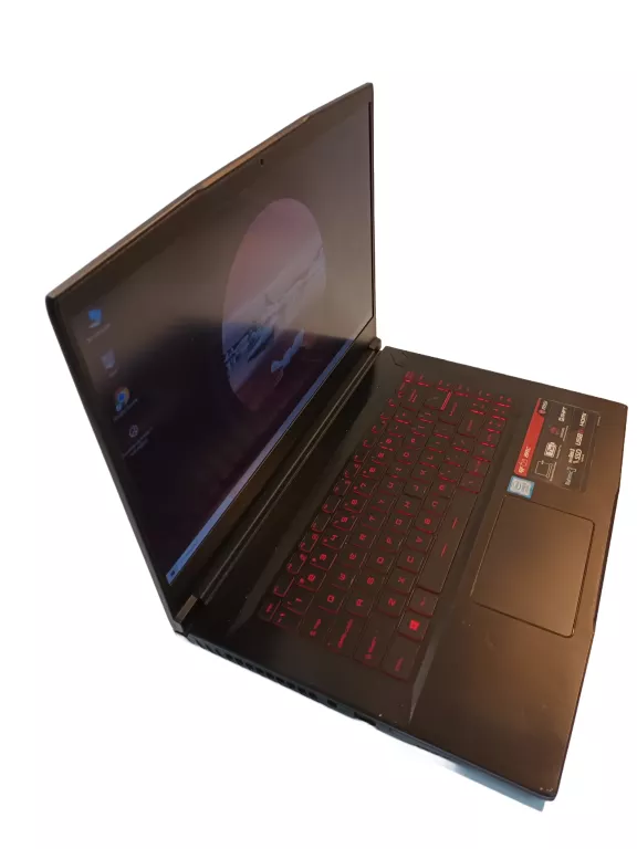 LAPTOP NOTEBOOK MSI MS-16R1 WIN10/32GB/CORE I5/SSD
