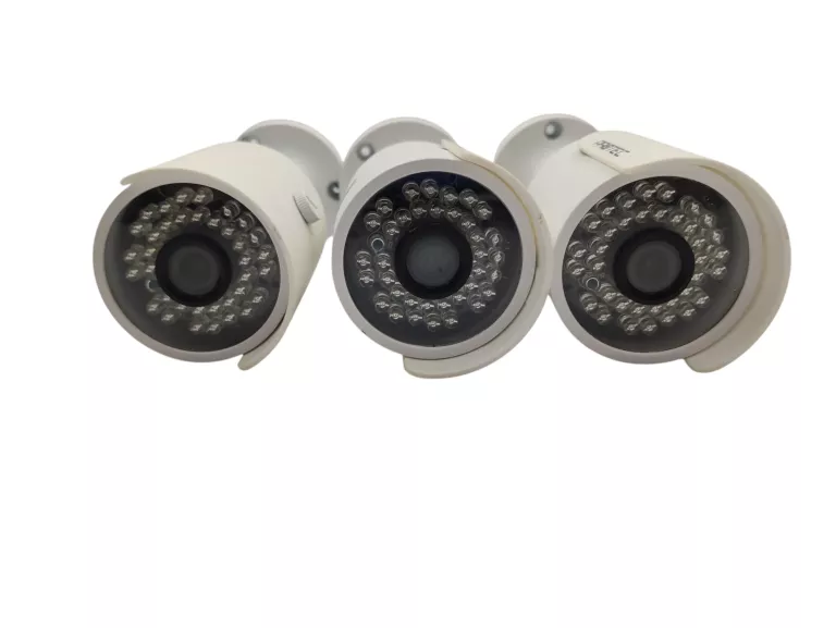 ZESTAW MONITORINGU PROTEC /3X KAMERA ESBR-2084L/REJESTRATOR /MONITOR