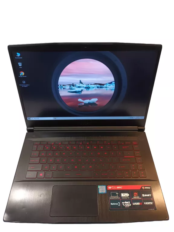 LAPTOP NOTEBOOK MSI MS-16R1 WIN10/32GB/CORE I5/SSD