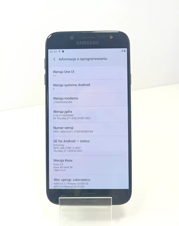 SMARTFON SAMSUNG GALAXY J7 2017 2 GB / 16 GB 4G (LTE)