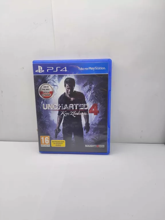 GRA PS4 UNCHARTED 4 KRES ZŁODZIEJA