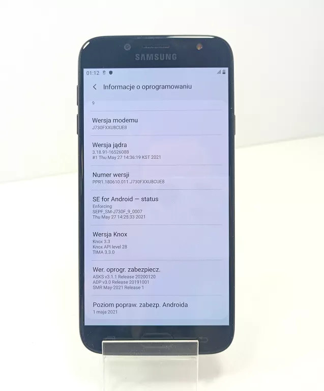 SMARTFON SAMSUNG GALAXY J7 2017 2 GB / 16 GB 4G (LTE)