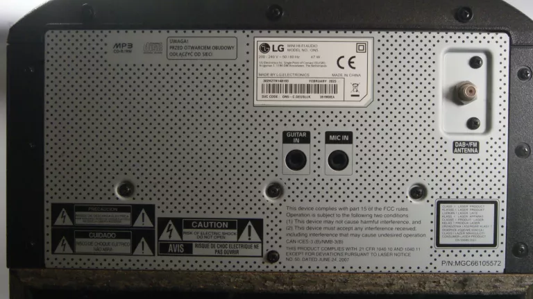 GŁOŚNIK LG XBOOM ON5 MINI HI-FI